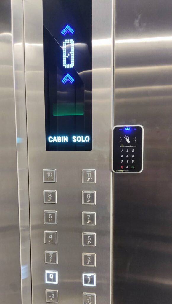 آموزش نصب اکسس کنترل آسانسور و قفل برقی