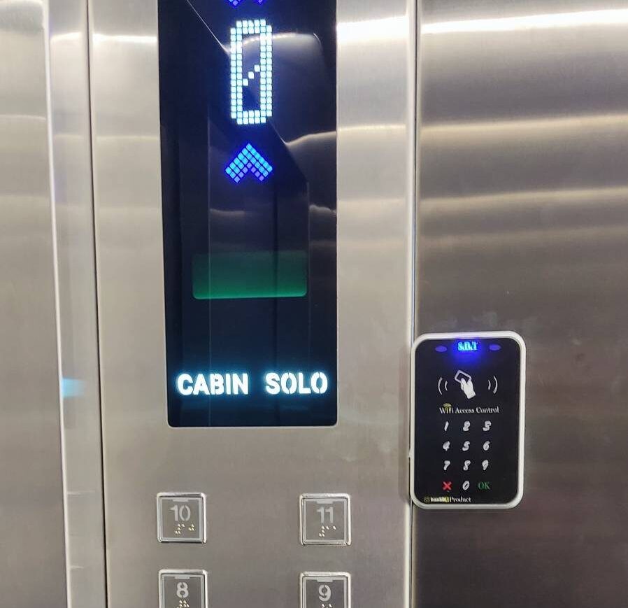 آموزش نصب اکسس کنترل آسانسور و قفل برقی